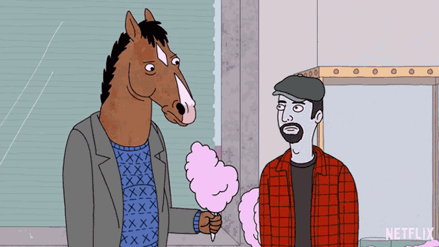 Puking Cotton Candy GIF