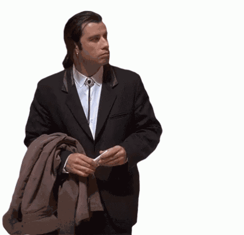 Pulp Fiction Wtf GIF