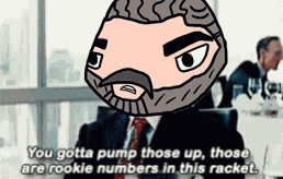 Pump Those Numbers Wolf Of Wall Street GIF