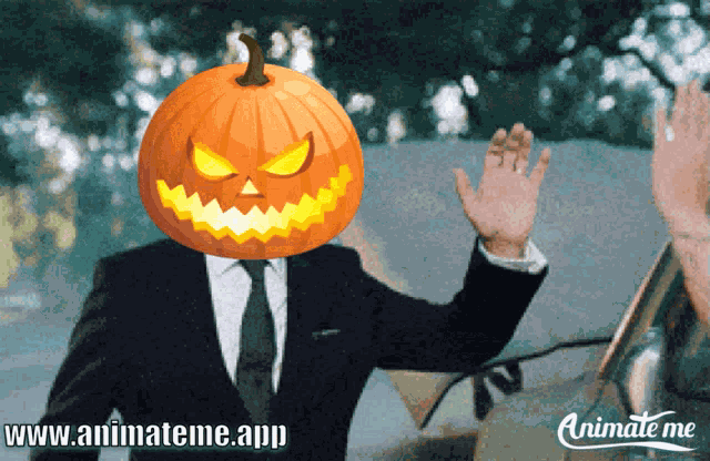 Pumpkin Pumpkin Head GIF