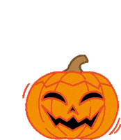 Pumpkin Smile Sticker