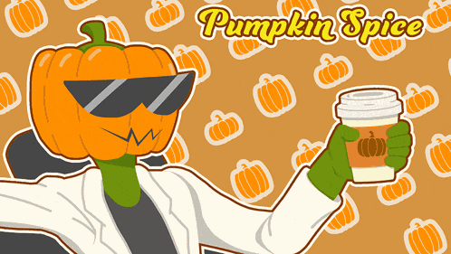 Pumpkin Spice Pumpkin Season GIF
