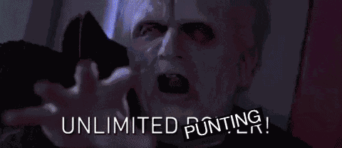 Punting Emperor Palpatine GIF