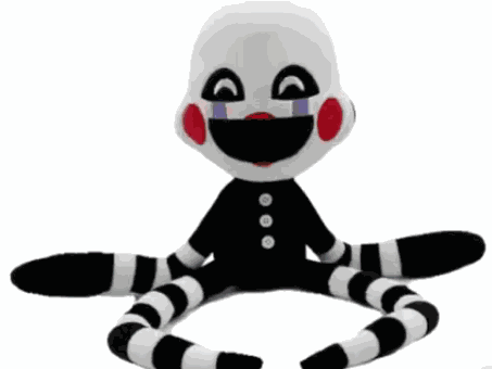 Puppet Fnaf Spinning Plush GIF