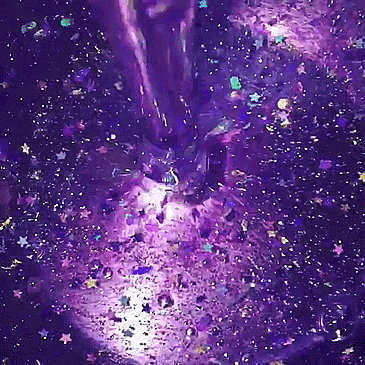 Purple Glitter GIF