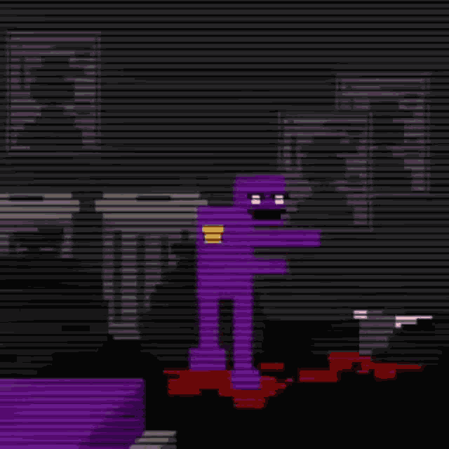 Purple Guy Fnaf GIF