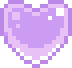 Purple Heart Cute Sticker
