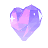 Purple Heart Cute Sticker