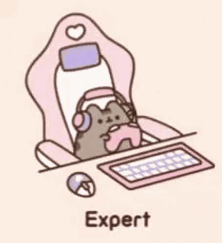 Pusheen Gaming GIF