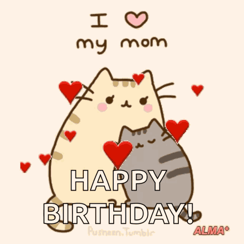 Pusheen Hug GIF
