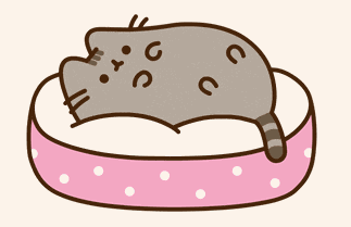 Pusheen Lazy GIF