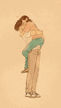 Puuung Puuung Hug GIF