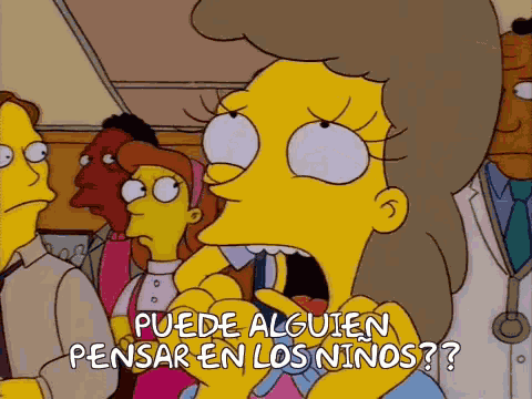 Que Alguien Piese En Los Niños GIF