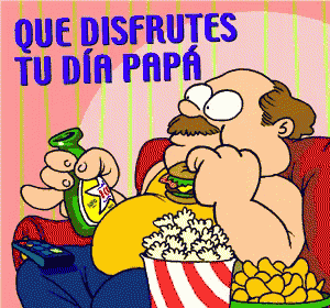 Que Disfrutes Tu Dia Papá GIF