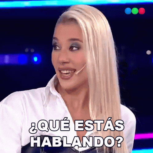 Que Estas Hablando Lucila GIF