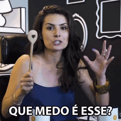 Que Medo E Esse What Fear Is This GIF