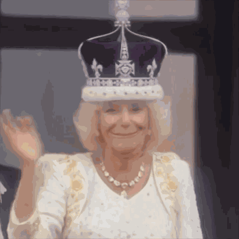 Queen Queen Camilla GIF