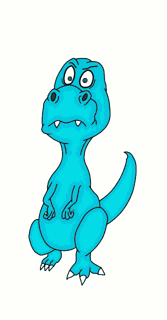 Question Mark Dino Dino GIF