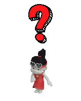 Question Zhotcita Sticker