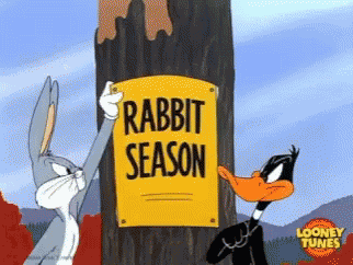 Rabbit Season Duck Season GIF