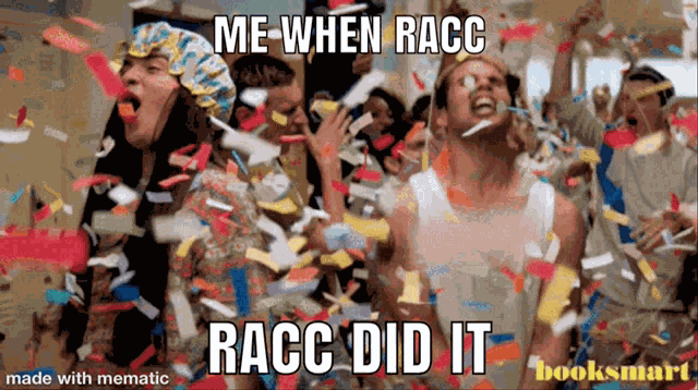 Racc Racc Did It GIF