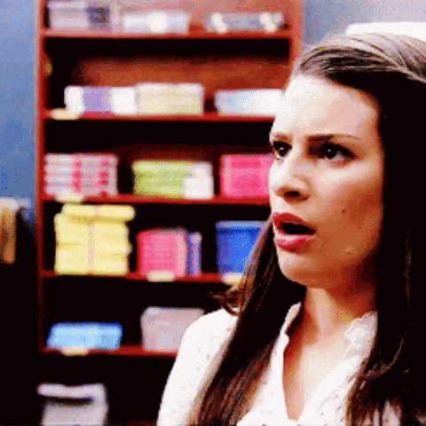 Rachel Berry Lea Michele GIF
