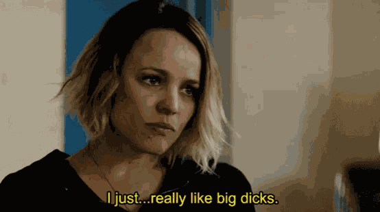 Rachel Mc Adams Dicks GIF