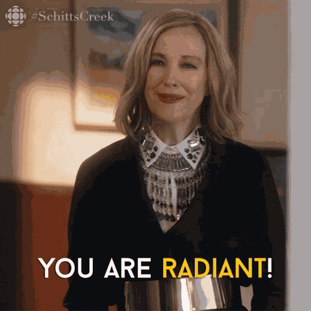 Radiant Catherine O Hara GIF