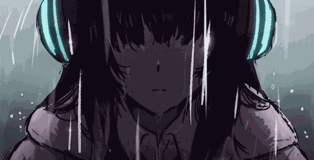 Rain Anime GIF