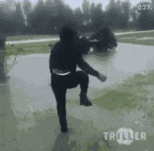 Rain Dance Thriller GIF