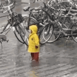 Rain Lazy GIF