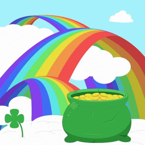 Rainbow Gold GIF