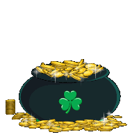 Rainbow Leprechaun Sticker