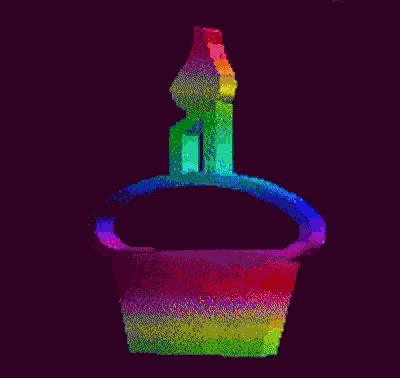 Rainbow Rainbow Cupcake GIF