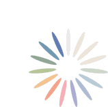 Rainbow Spinner Loading Sticker