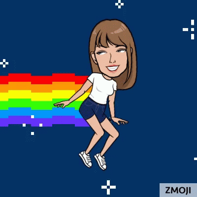 Rainbow Unicornfart GIF