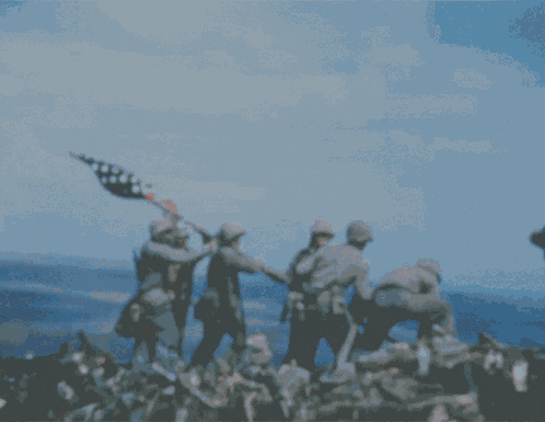 Raising Flag Vietnam GIF