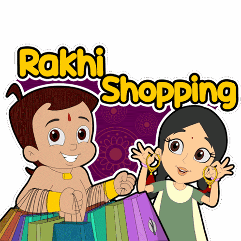Rakhi Shopping Shivani GIF
