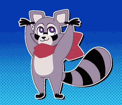 Rambley The Raccoon Indigo Park GIF