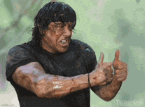 Rambo Thumbs Up Meme