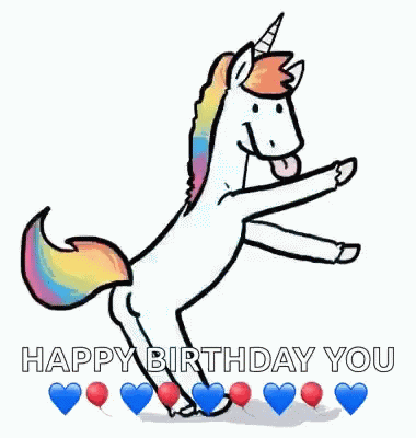 Random Unicorn Dance GIF