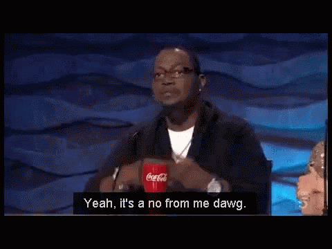 Randy Jackson Its A No GIF