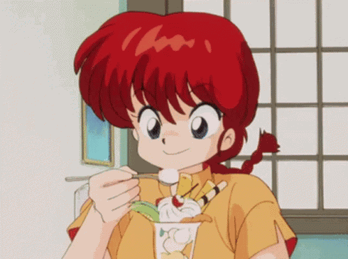 Ranma Eat GIF