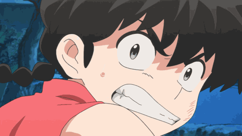 Ranma Teeth GIF