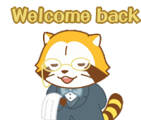 Rascal Welcome Back Sticker
