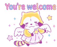 Rascal Youre Welcome Sticker