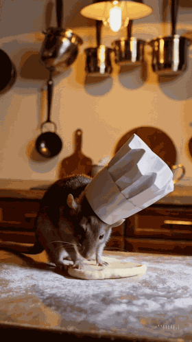 Rat Cook GIF