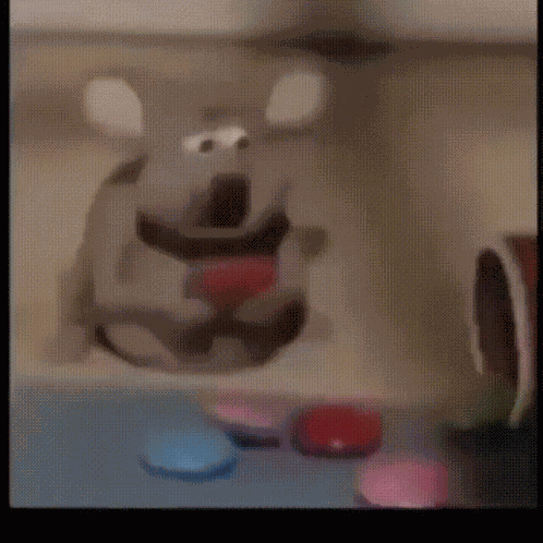 Rat Eating Smarties Smartie Rat GIF
