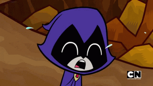 Raven Crying GIF