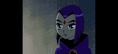 Raven Raven Teen Titans GIF
